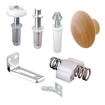 Image for Bi-Fold Dr Repair Kit, For 7/8 In. Wide Trk, Pivots And Gds from HD Supply