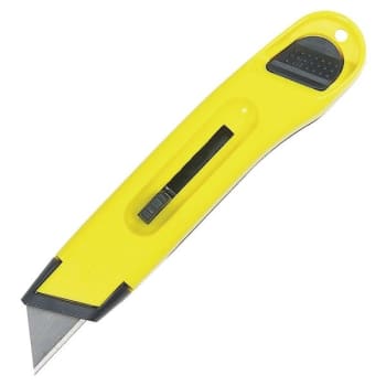 Image for Stanley-Bostitch Yellow Plastic Retractable Utility Knife from HD Supply