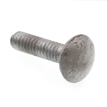 Carriage Bolts, 1/4 In-20 X 1 In, A307 Hot Glv Sl, Package Of 50