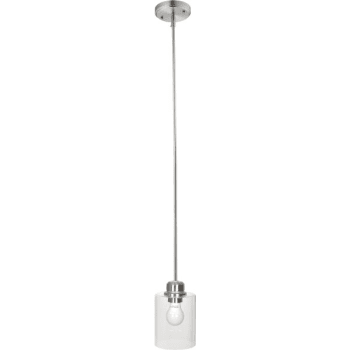 Design House® Pendant Clear Glass 57.25 High X 5.5 Inch Wide