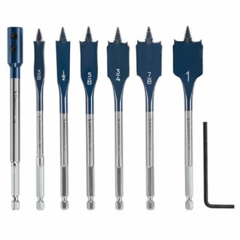 Image for Bosch Daredevil Standard Spade Bit Set Includes Extension (6-Pack) from HD Supply