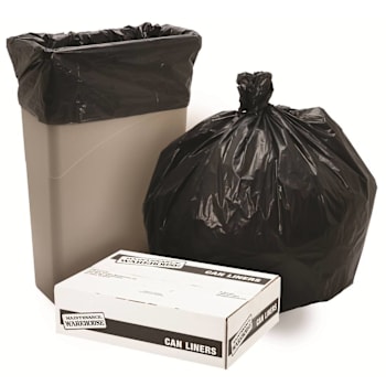Maintenance Warehouse® 42 Gal. 2.5 mL Low-Density Trash Bag (50-Pack) (Black)