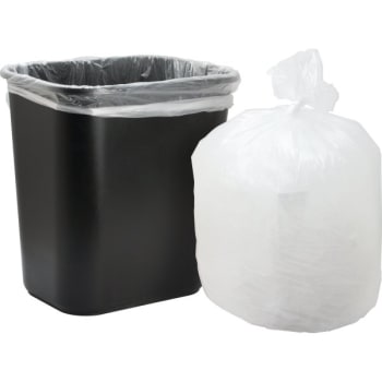Maintenance Warehouse® 4 Gal 2.5 Mil High-Density Trash Bag (2,000-Pack) (Clear)