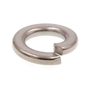 Image for Medium Split Lock Washers, 1/2 In, Grd 18-8 Ss, Package Of 25 from HD Supply