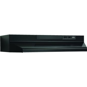 Image for Broan® 30" Convertible Black Range Hood Convertible w/EZ1 Instllation brackets from HD Supply
