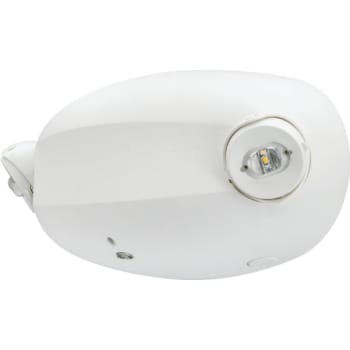 Lithonia Lighting® LED Emergency Unit, Dual Round Heads, White
