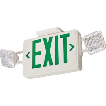 Image for Lithonia Lighting® LED Emergency Light  Exit/Unit combo Green from HD Supply