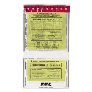 Image for MMF Clear Twin Deposit Bag Pack Of 100 from HD Supply