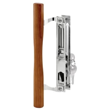 Image for Key Sliding Dr Latch Le Set, 6-5/8in, Chrm, Wood Pull from HD Supply