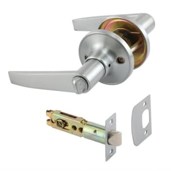 Image for Locking Privacy Levers (Satin Chrome) from HD Supply