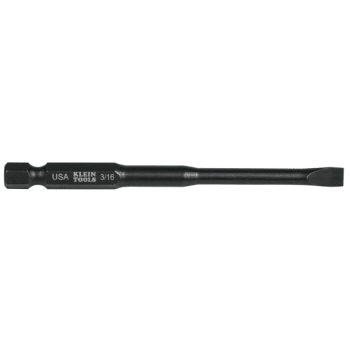 Image for Klein Tools® Slotted Power Driver Bit 3.5", Pack Of 5 from HD Supply