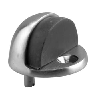 Image for Sentry Dr Stop, 1in Reach, Cast Brass, Brushed Chrm , Floor Mt from HD Supply