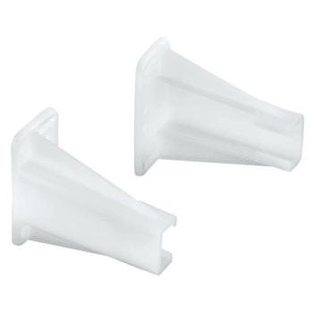 Image for Drawer Side Track Brackets, Wt Nylon 1-Pair from HD Supply