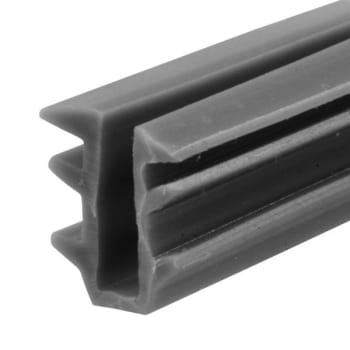 Image for Make 2 Fit 200 Ft. Vinyl Glazing Channel (Gray) from HD Supply