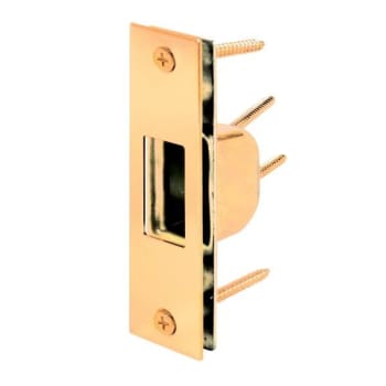 Image for Defender Security 4-7/8 In. Security Strike Plate (Brass) from HD Supply