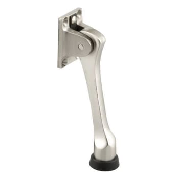 Image for Dr Holder, 4-3/4in Reach, Heavy Cast Brass, Satin Nkl, Black Rubber from HD Supply