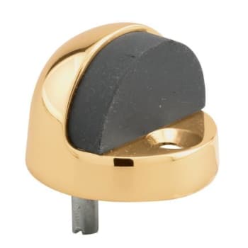Image for Dr Stop, 1-5/16in, Cast Brass, Polished Brass , Floor Mt. from HD Supply
