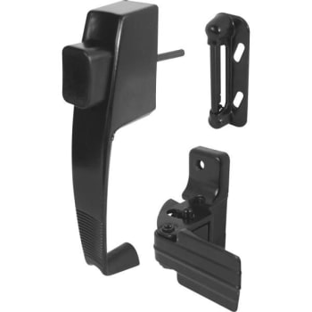 Image for Black Push Button Latch W/ Tie Down from HD Supply
