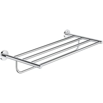 Image for Grohe Essentials Starlight Chrome Multi-Bath Towel Rack 22 from HD Supply