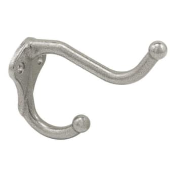 Image for Sentry Coat Hook, 3in Projection, Cast Ss Constrt, Two Prong from HD Supply