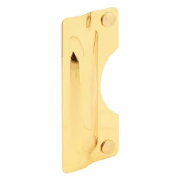 Image for Defender Sec 3in X 7in Bright Brass Stl Outswing Latch Guard from HD Supply