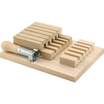 Image for Make 2 Fit Hardwood, Screen Frame Notching Jig from HD Supply