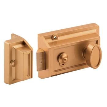 Image for Defender Security Brass, Night Latch And Locking Cylinder from HD Supply