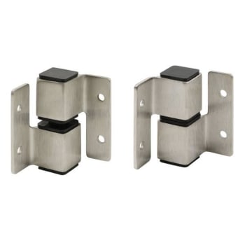 Sentry Sq Barrel Hinge Set, Right In/ Left Out, Ss