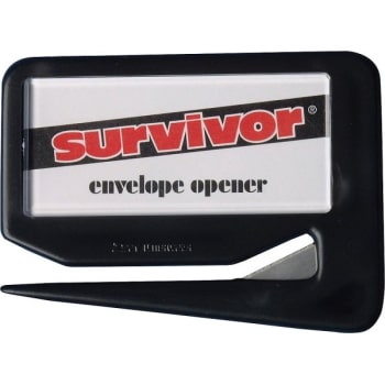 Image for Quality Park® Black Survivor Tyvek Envelope Manual Letter Opener from HD Supply