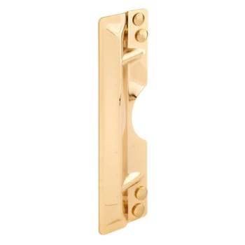 Image for Defender Sec 3in X 11in Bright Brass Stl Outswing Latch Guard from HD Supply