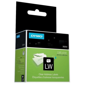 Image for DYMO®  LabelWriter Clear Address Label, Box Of 130 from HD Supply