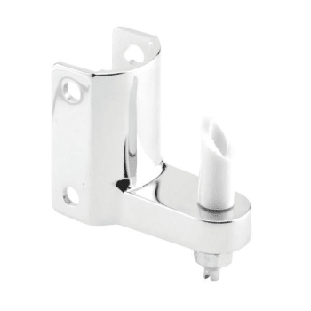 Image for Sentry Post Mt Gravity Pivot Hinge, 1-1/4in, Zamak, Chrm, Two Pintles, Bottom from HD Supply