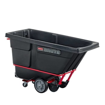 Image for Rubbermaid Commercial BRUTE Rotomolded Tilt Truck, Heavy Duty, 1/2 Cu Yd, Black from HD Supply