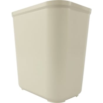 Image for Rubbermaid 7 Gal Beige Rectangular Fire-Resistant Wastebasket (6-Pack) from HD Supply