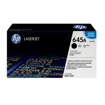 Image for HP 645A C9730A Black Original Toner Cartridge from HD Supply