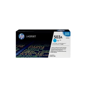 Image for HP 503A Q7581A Cyan Color Laserjet Standard Yield Original Toner Cartridge from HD Supply