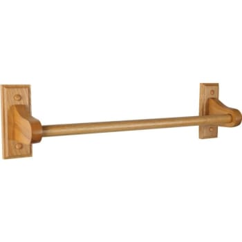 Image for Design House Dalton 30-Inch Towel Bar, Honey Oak Finish from HD Supply
