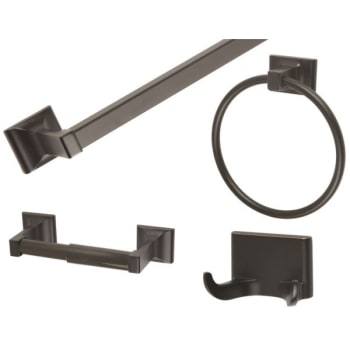 Image for Design House Millbridge 4-Piece Bath Kit, Oil Rubbed Bronze Finish from HD Supply