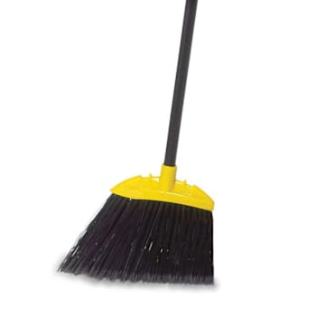 Rubbermaid Commercial Jumbo Smooth Angle Broom W/ 56 In Metal Handle (6-Pack)