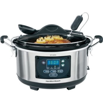 Image for Hamilton Beach Set And Forget 6 Quart Slow Cooker from HD Supply