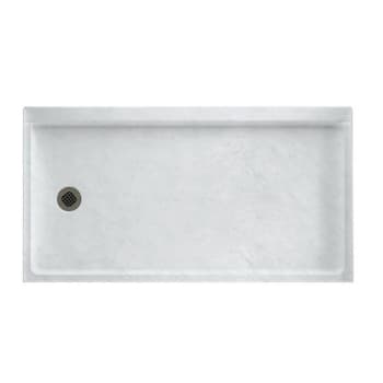 Image for Swan® Ice Solid Surface Barrier Free Left Hand Shower Floor 30" X 60" from HD Supply