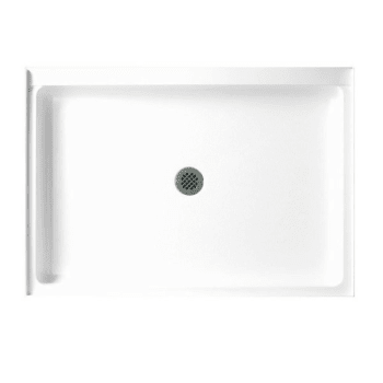 Image for Swan® White Solid Surface Shower Floor 34" X 48" from HD Supply