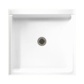 Image for Swan® White Solid Surface Shower Floor 36" X 36" from HD Supply