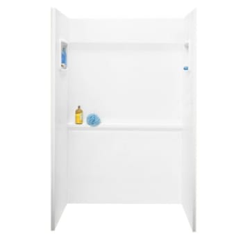 Image for Swan® Veritek™ White Shower Alcove Wall 34" X 48" from HD Supply
