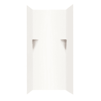 Image for Swan® White Solid Surface Shower Wall Kit 36" X 36" X 72" from HD Supply