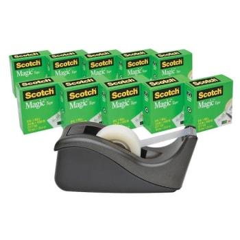 Image for Scotch® Magic™ Invisible Tape With Dispenser 1000" x 3/4", Package Of 12 from HD Supply