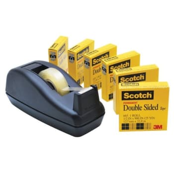 Image for Scotch® Clear Double-Sided Tape With Dispenser 900" x 1/2" from HD Supply
