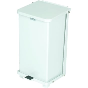 Image for Rubbermaid 12 G. Decorative Step-On Trash Can from HD Supply