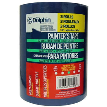 Blue Dolphin Blue Painter's Tape 1.88" x 60 yds. Case Of 24