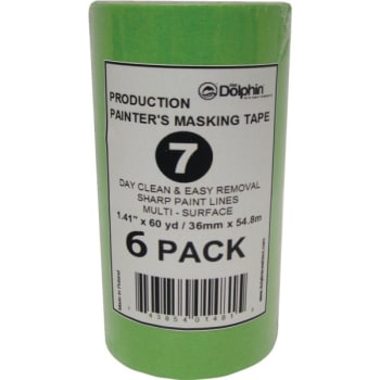 Image for Blue Dolphin Green General Purpose Masking Tape 1.41" x 60 yds. Case Of 24 from HD Supply